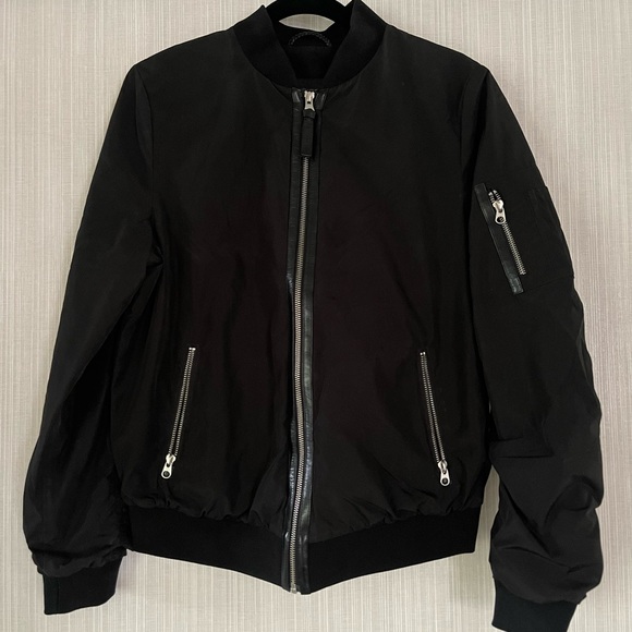 Mackage Cara Bomber for Aritzia | Black - Picture 1 of 4